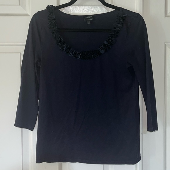 Talbots Top Super Soft Cotton Size Small - Picture 1 of 5